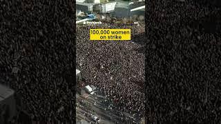 100,000 Women in Iceland on Strike