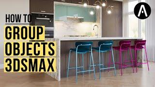 What are Groups? and How to Use them in 3dsMax