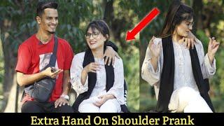 Extra Hand On Shoulder Prank Part 2 | Prank in Pakistan | @BobbyButt