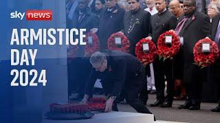 Watch live: Armistice day 2024