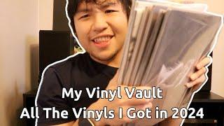 My Vinyl Vault | All of The Vinyl Records I Got in 2024