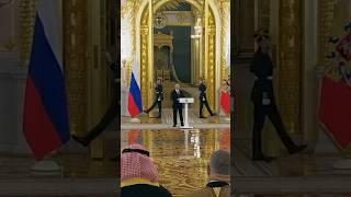Putin Attends Kremlin Ceremony of New Russian Envoys