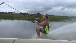 Barefoot Waterskiing With Brendan Paige & Nik Bray