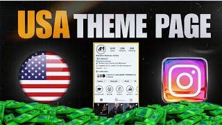 How to Make Money From USA Theme Page