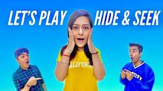 LET’S PLAY HIDE & SEEK TOGETHER CHALLENGE | Rimorav Vlogs