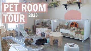 Inside my Pet Room: Where my hamsters & rabbits live!