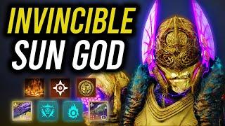 The INVINCIBLE Sun God Solar Titan with Loreley Splendor Helm [Destiny 2 Titan Build]