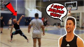 5'7 Nelly Nel TAKES OVER w/ Ex-NBA Players at JLawBball Runs 5v5!!