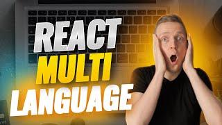React Multi Language App - I18next Tutorial
