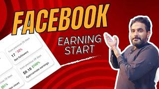 "My Facebook Earning Journey Begins | First Earning Revealed!"