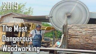 The Most Dangerous Woodworking Machines / Inventions of 2019