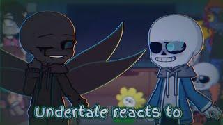 Undertale reacts to Nightmare vs Classic Sans