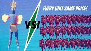 HALFLINGS BEAT SUPER BOXER?! Super Boxer vs Every Unit Same Price! Totally Accurate Battle Simulator