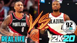 NBA 2K20 vs Real Life Face Comparisons Ft. LeBron James, Russell Westbrook, Kevin Durant...etc