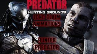 Predator: Hunting Grounds - Long Claim Cinematics with Vanilla Hunter