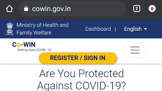 How to search/book COVID19 Vaccines slot on CoWin App District wise.