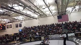 2/23/18- Hunter Gandy vs. Gateway (Region 8-Quarterfinals-113lbs)