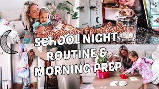 *NEW* SCHOOL NIGHTTIME ROUTINE OF A SINGLE MOM & PRESCHOOLER| MORNING PREPARATION| Tres Chic Mama