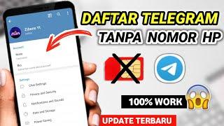 Cara Buat akun telegram tanpa nomor hp kita || Daftar telegram tanpa nomor hp