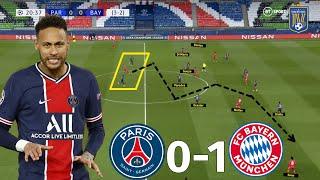 How Neymar Created Issues For Flick's Bayern | PSG vs Bayern Munich 0-1 | Tactical Analysis