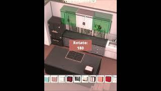 How to make these kitchen counters in The sims 4 | Tutorial | The sims 4 #shorts #short