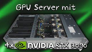 brentford GPU Server mit 4 x Nvidia RTX 3090 Grafikkarte