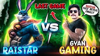 Raistar Real Face Revealed Finally On Live  Raistar Vs Gyan Gaming Last Match #freefire