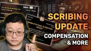 Compensation SENT OUT, Scribing Update & Gold Road PTS Patch Notes | The Elder Scrolls Online