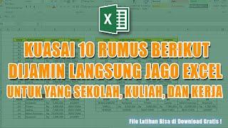 10 Rumus Excel Yang Paling Sering Digunakan