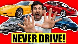 10 Cars MEN Should NEVER Drive!