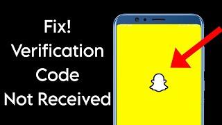 How To Fix Snapchat Verification/Confirmation Code Problem