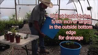 CONTAINER GARDENING - "Lick Tubs" - Awesome Way to Garden and Grow Your Favorite Plants!