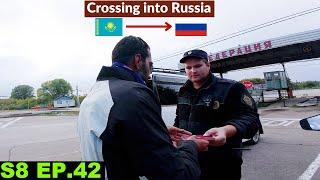 Crossing into Russia  was Scary and Extremely Difficult S8 EP.42 | Pakistan to Japan Motorcycle