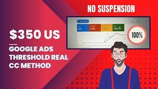 Google ads threshold method | Latest 2023 working update | no suspension