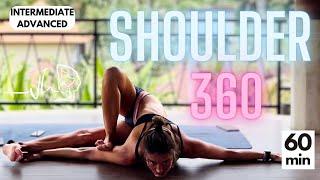 Shoulder 360  - Iyengar/Ji - Intermediate/Advanced Yoga 60min