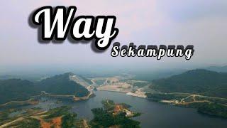 Bendungan Way Sekampung Lampung | View Drone