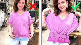 8 Easy Ideas to Reduce Volume and Stylish a Jumper | Tips & Hacks for Women #58