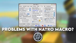 Natro Macro Problems and Solutions | Simple Fix to many common problems!