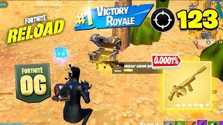 OG Fortnite Reload | Midas' Drum Gun (OG) | High Kill Gameplay | Keyboard & Mouse