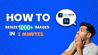 Speedy Mockup – Resize: Ultimate Bulk PNG Resizing Tool for Photoshop