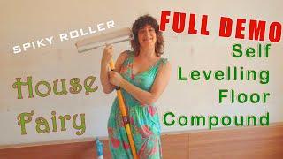 Self Levelling Floor Compound Installation - Full DIY Demo + Tips!