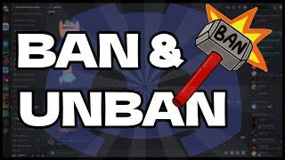 [NEW] - How to make a BAN & UNBAN command for your discord bot! || Discord.js V14