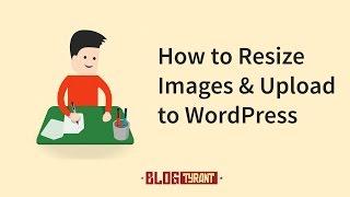 How to Resize an Image and Upload to Wordpress