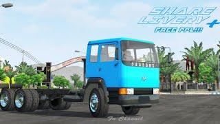 Free PPL!! Livery Chassis Truk Perkasa by Ade Iskandar | Bussid v3.6.1