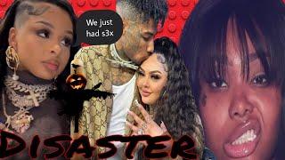 Chriseanrock tries to break up Blueface & Jaidyn Alexis ENGAGEMENTsummer Walker FAKE