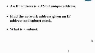 IP Addressing and Subnetting Part8