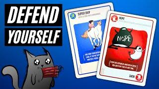 Top 10 DEFENSIVE Exploding Kittens Cards