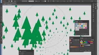 9 - Symbols and the Symbol Sprayer-related tools in Illustrator