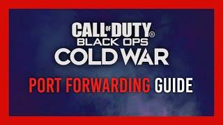 Complete Black Ops: Cold War Port Forwarding | OPEN NAT