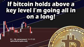 Bitcoin will moon if we hold above a key level. Why I'm still bullish.